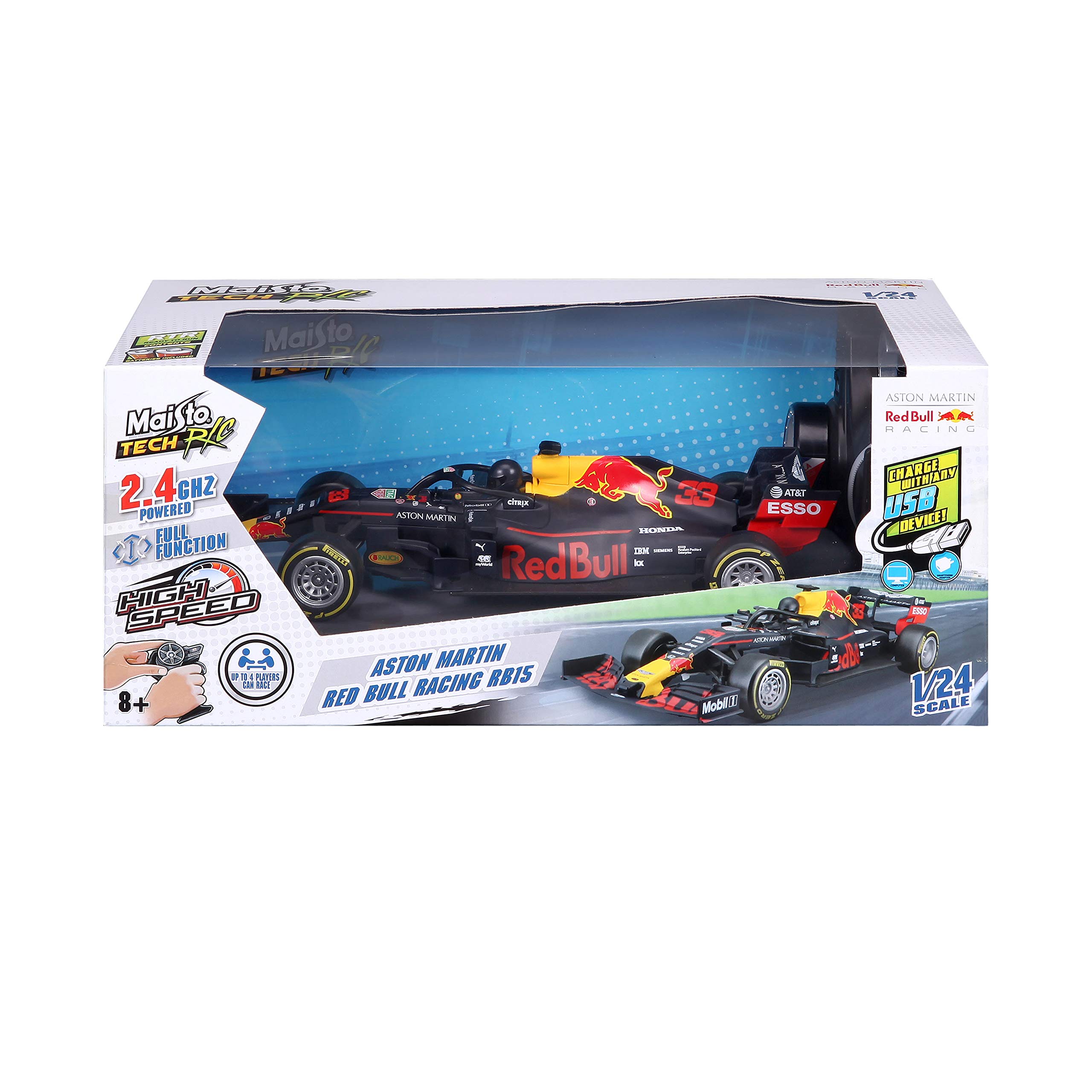 Maisto MAI82351 Red Bull RB15 Aston Martin Max Verstappen Remote